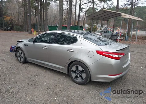 2013 Kia Optima Hybrid Ex из США, поврежденный, VIN KNAGM4AD5D5045355